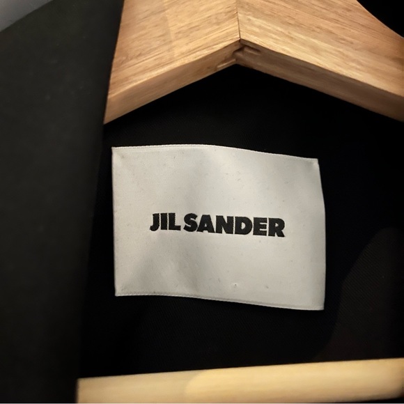 Jil Sander Narcy Belted Virgin-Wool Midi Shirt Dress - Picture 7 of 15